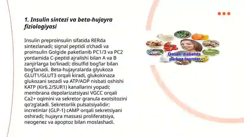 Qandli diabet tiplaring fiziologik asoslari 3