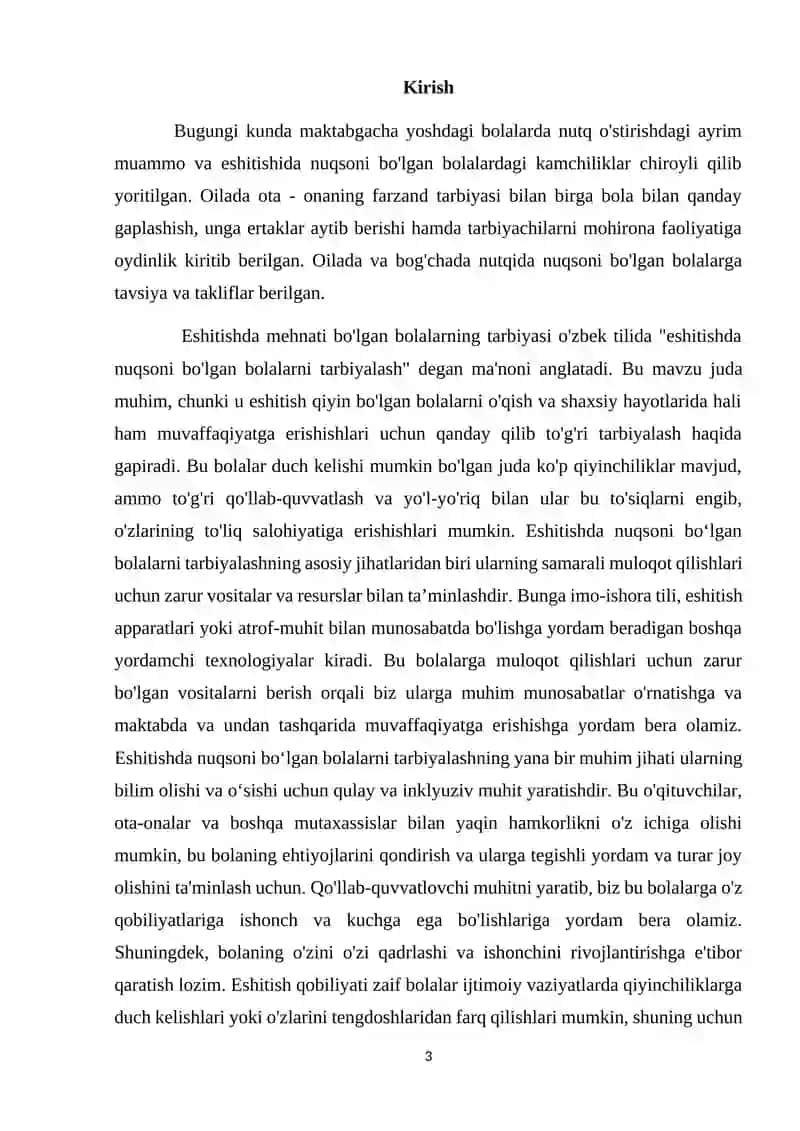 Maktabgacha yoshdagi eshitishda nuqsoni bo’ lgan bolalarni mehnatga o‘ rgatish tizimdagi dikdatik usullar 3
