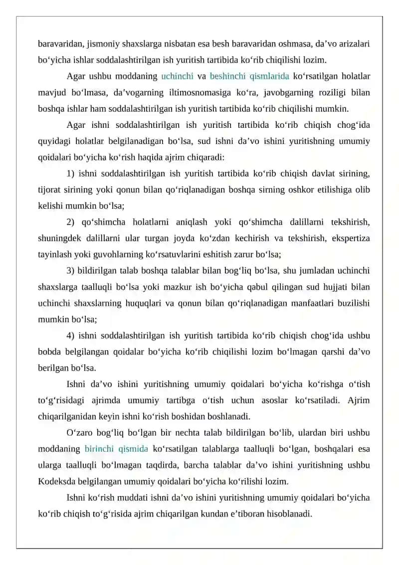 Soddalashtirilgan tartibda ish yuritish 3