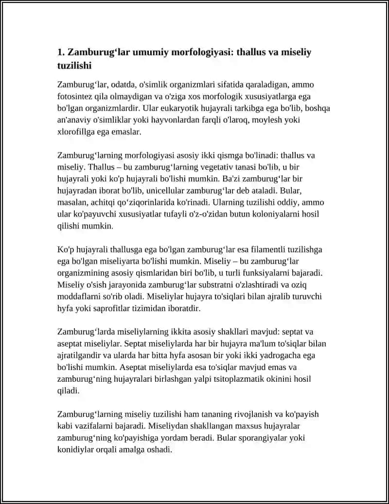 ZAMBURUGʻLAR MORFOLOGIYASI VA STRUKTURASI 3