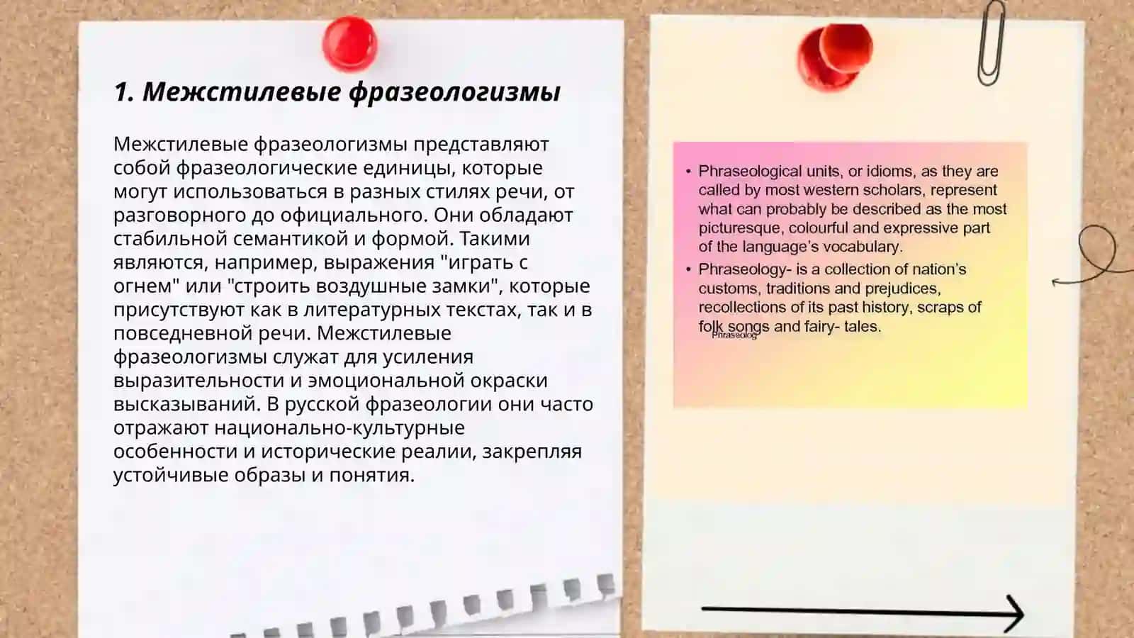 Функционально-стилевая характеристика фразеологии русского языка 3