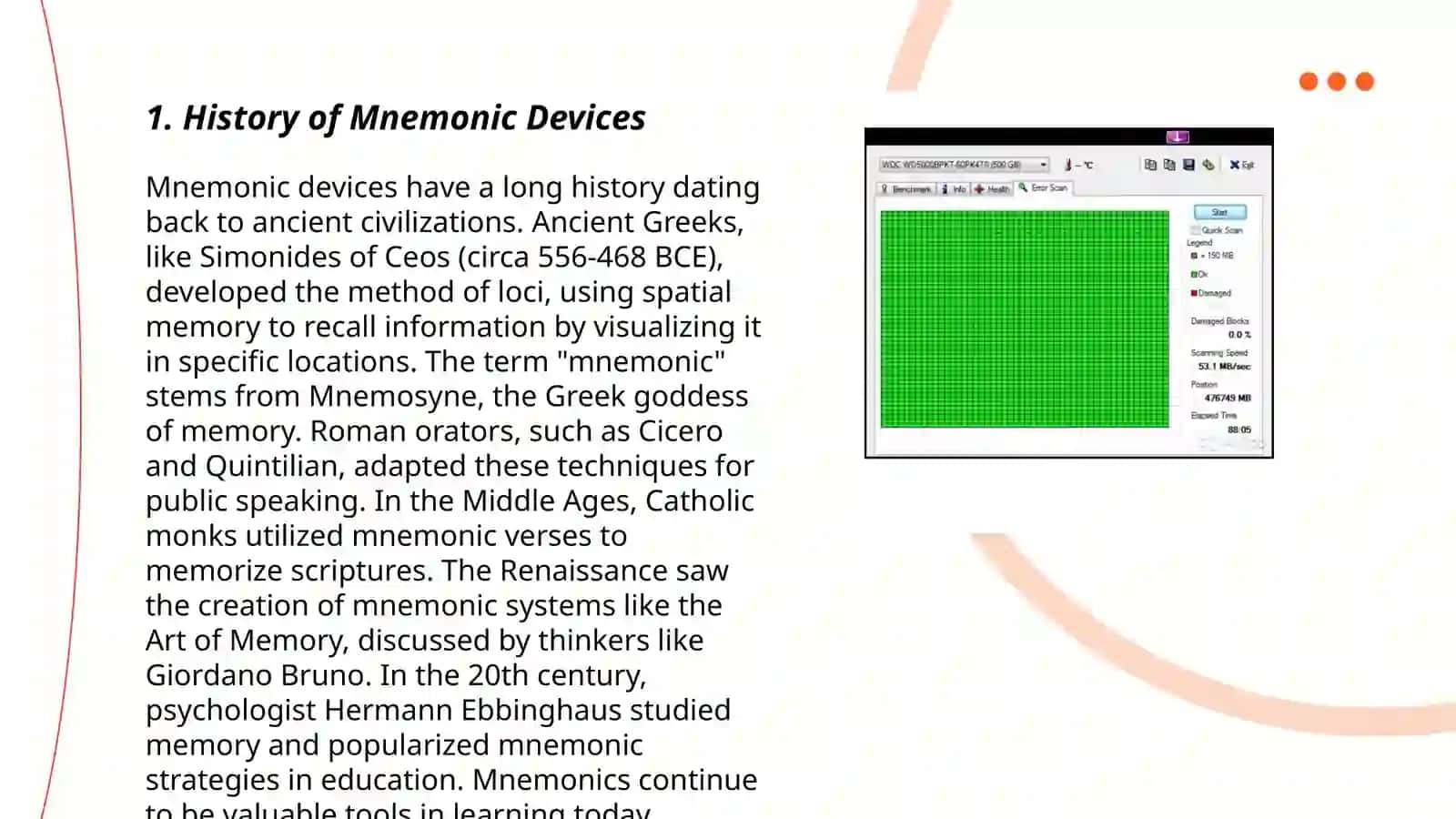 TECHNIQUES AND BENEFITS OF USING MNEMONIC DEVICES TO IMPROVE AND LEARNING RETENTION 3