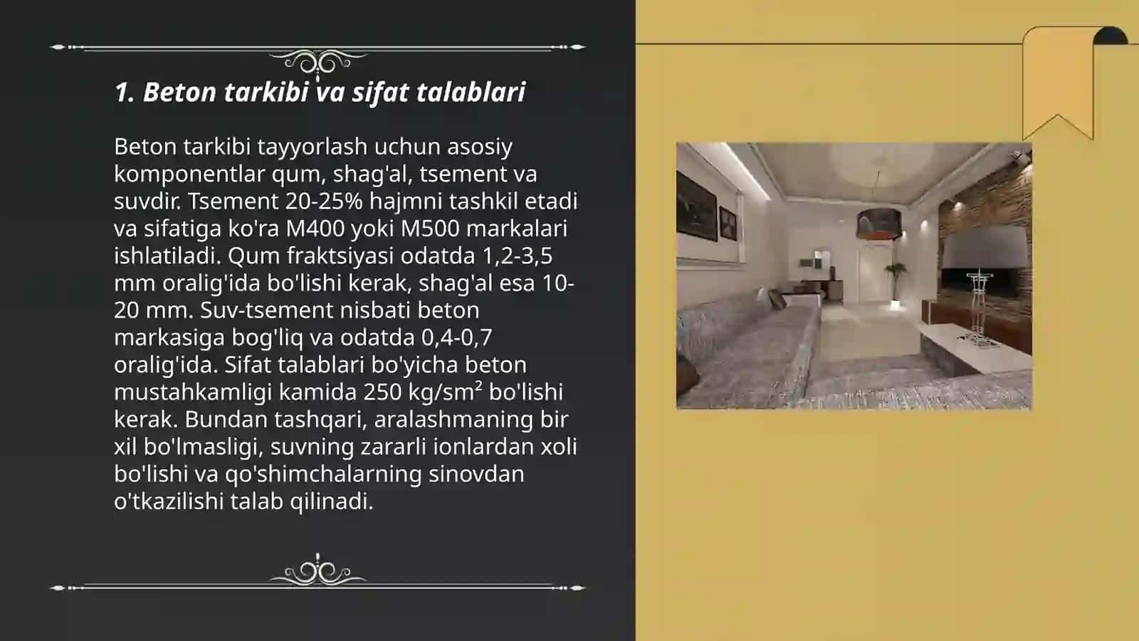 Sementbeton qoplamalarga qoʻyilgan talablar 3