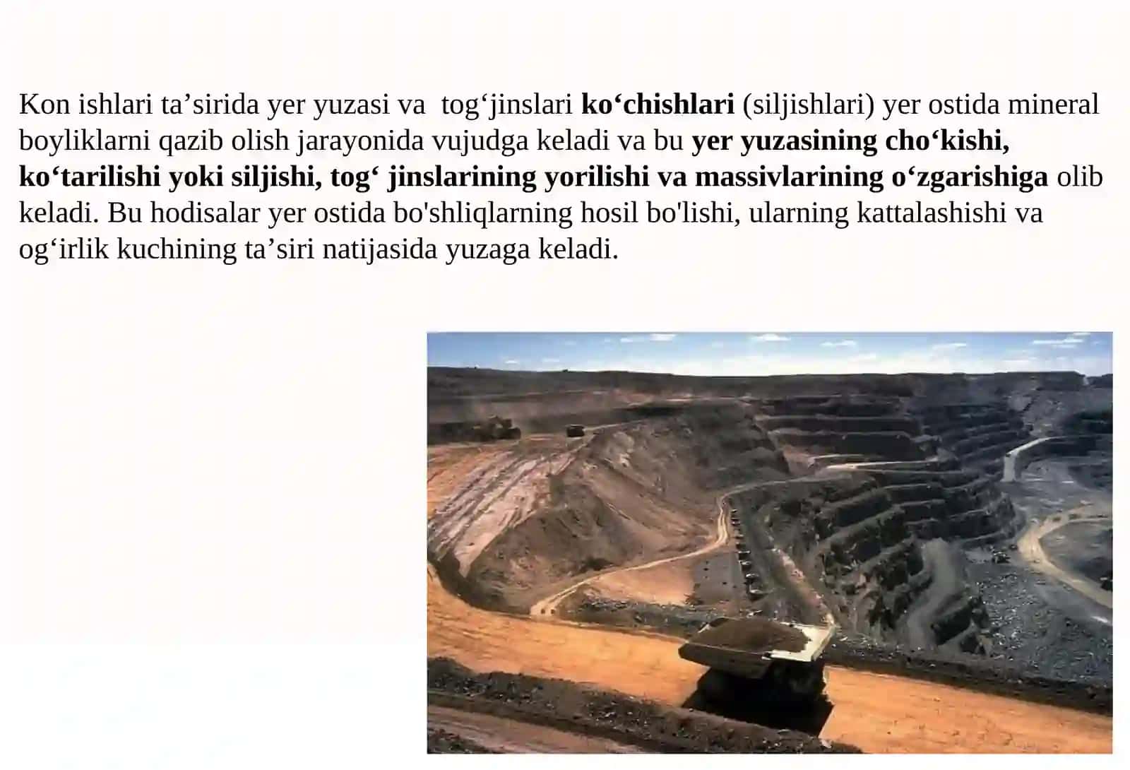 Konishlaritaʼsiridayeryuzasivatogʻjinslarisiljishi 3