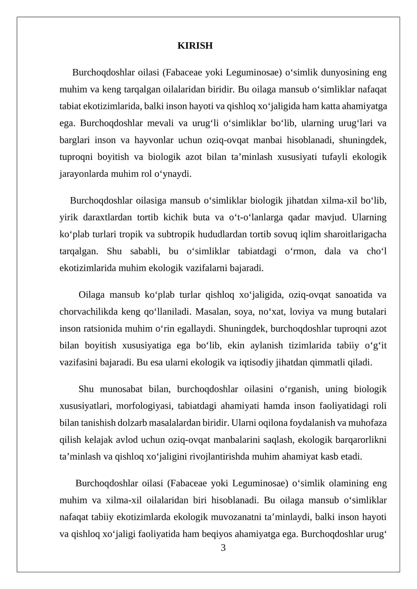 BURCHOQDOSHLAR OILASI 3