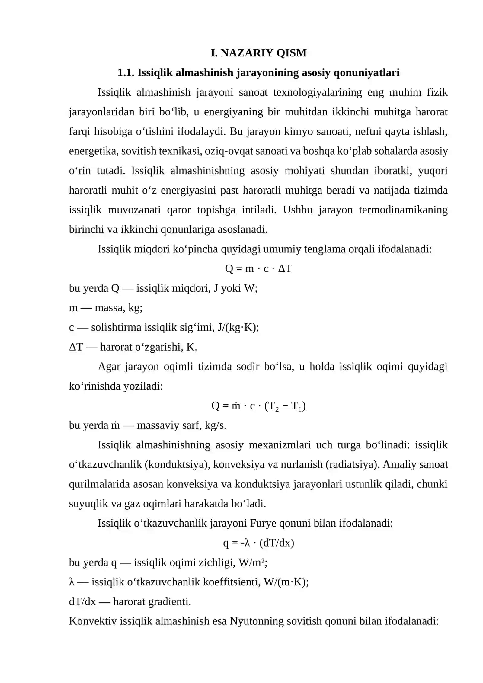 Ammiakni sovutish uchun qobiq-truba issiqlik almashining qurilmasi (G=1200 kg/soat) 3