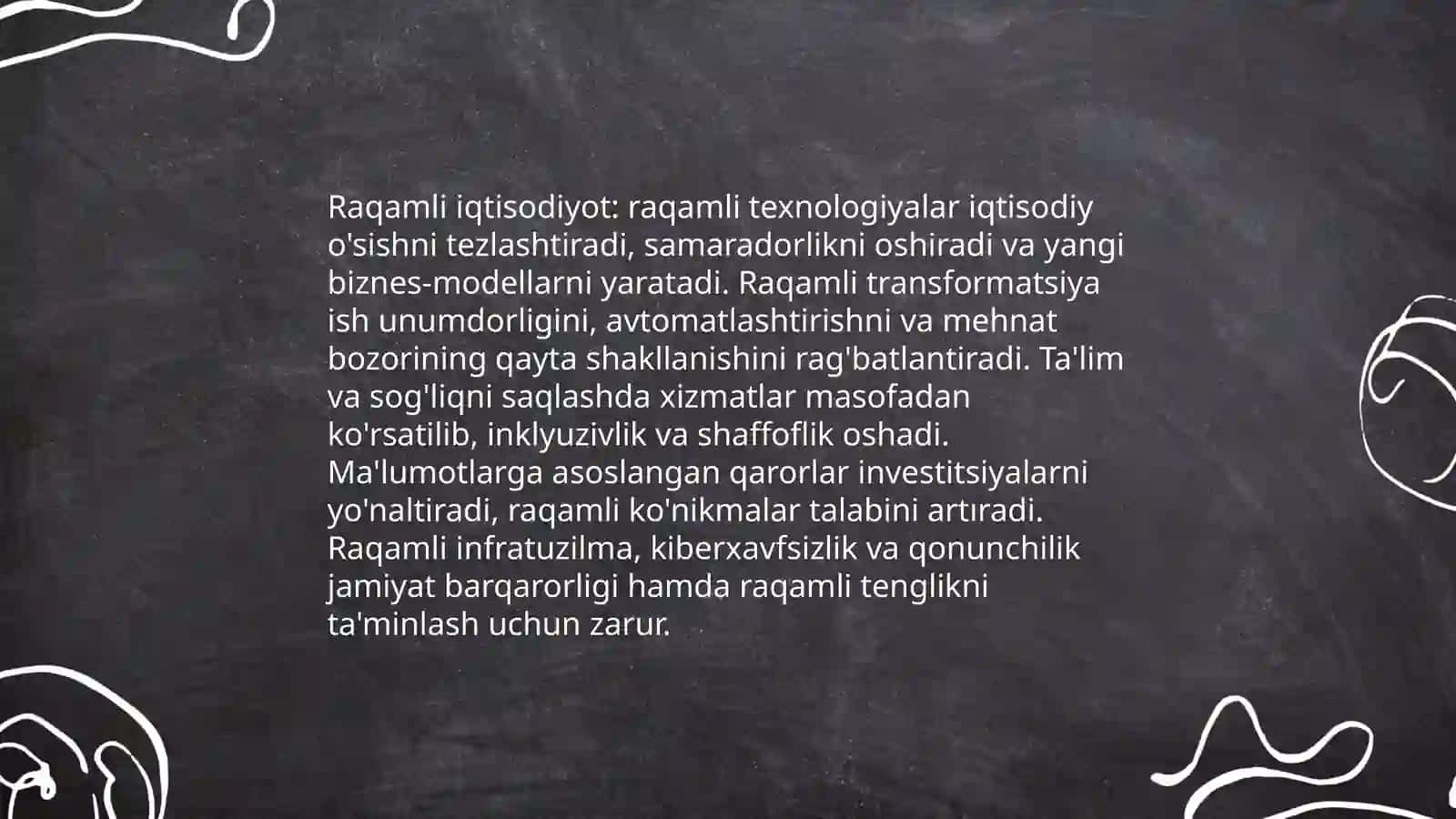 Raqamli va Axborot Texnologiyalarining Jamiiyat Rivojlanishidagi Roli 3