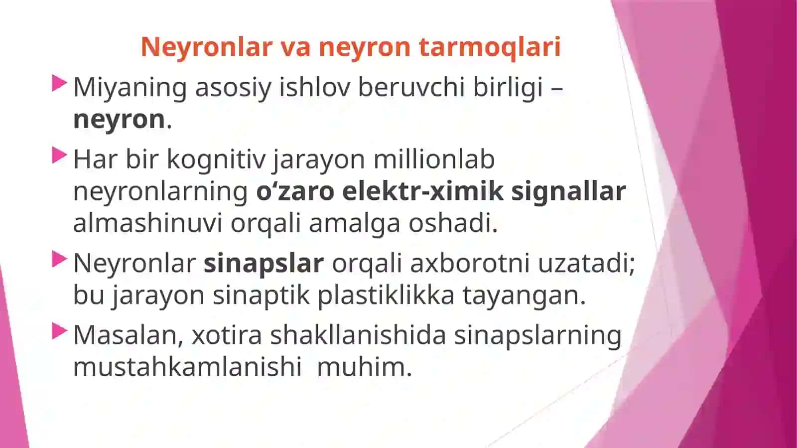 KOGNITIV SOHA PSIXOFIZIOLOGIYASI 3