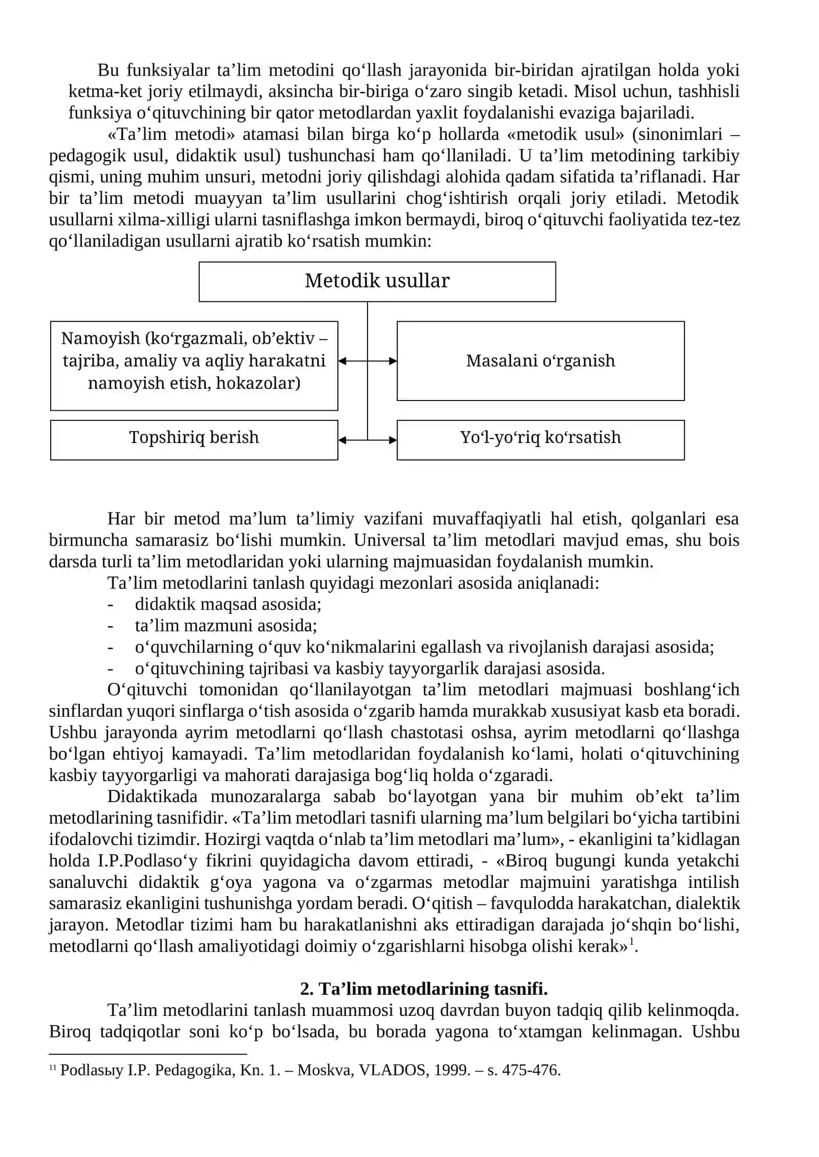 Ta’lim metodlari va vositalari 3