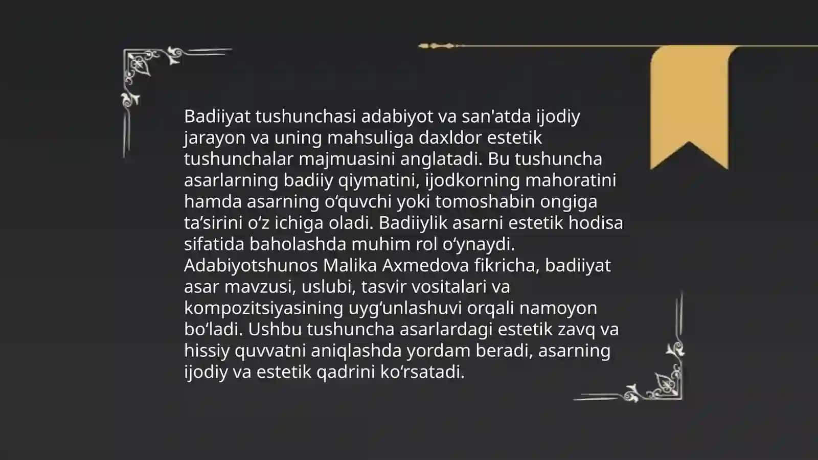 No'mon Rahimjonovning batiiyat bosh mezoni kitobini o'qib o'rganish 3