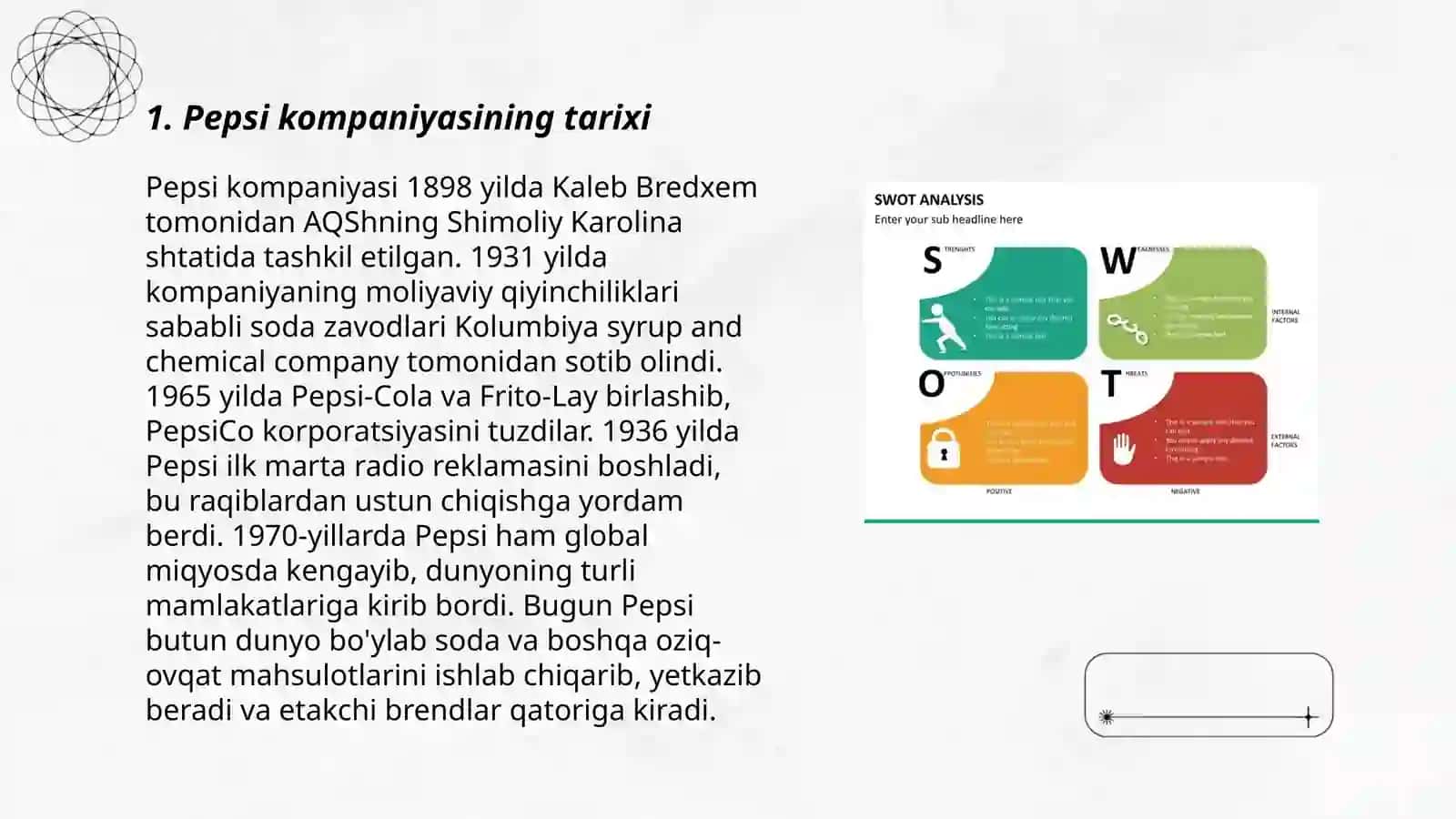 Pepsi kompaniyasining tarixi 3