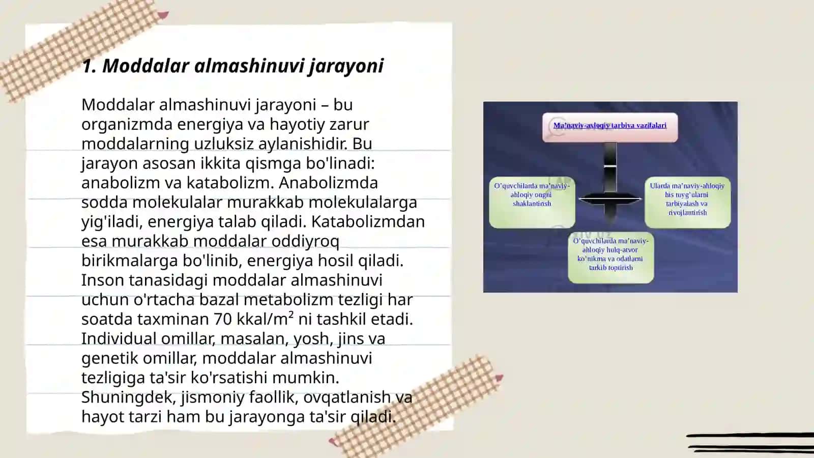 Moddalar almashinuvi buzilishi haqida tushuncha 3