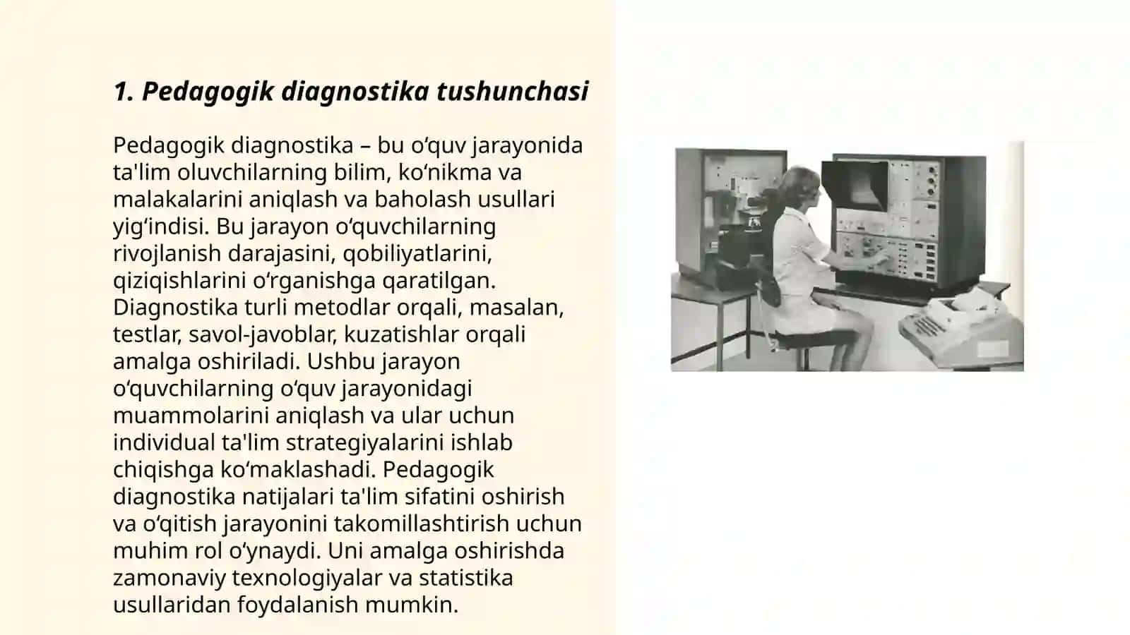 Pedagogik diagnostika tushunchasi 3