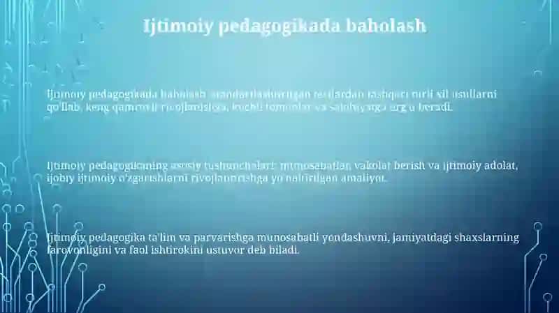 Ijtimoiy pedagogika fanining joriy etilishi 3