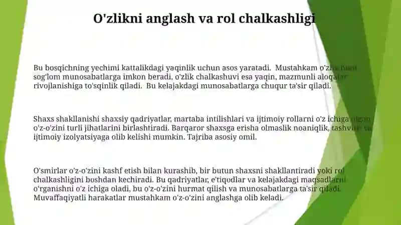 Psixologiyaning rivojlanish bosqichlari 3