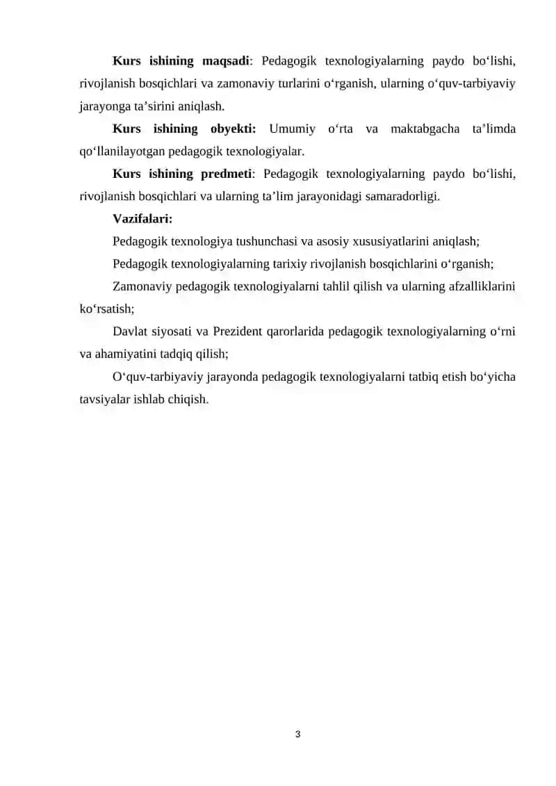 Pedagogik texnologiyalarning paydo boʻlishi va rivojlanish bosqichlari 3