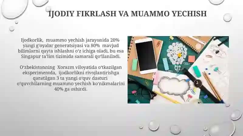 Ijodkorlikning ta'limdagi roli 3