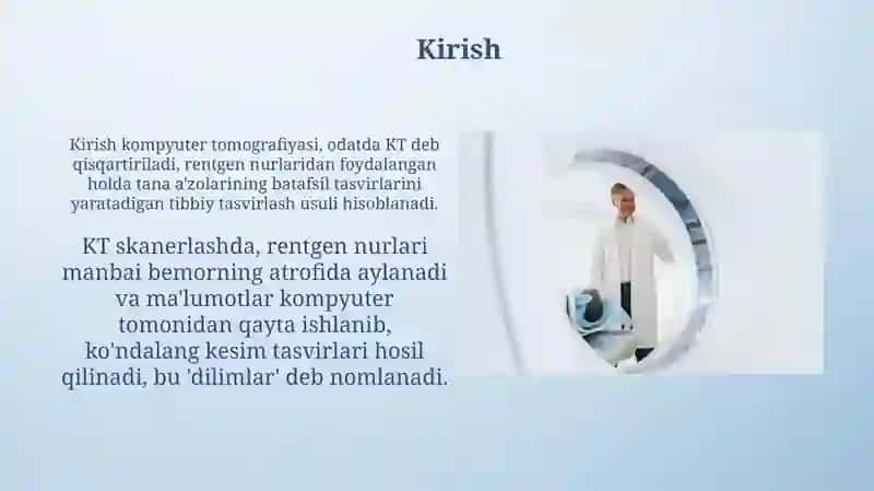 Kompyuter tomografiyasi 3
