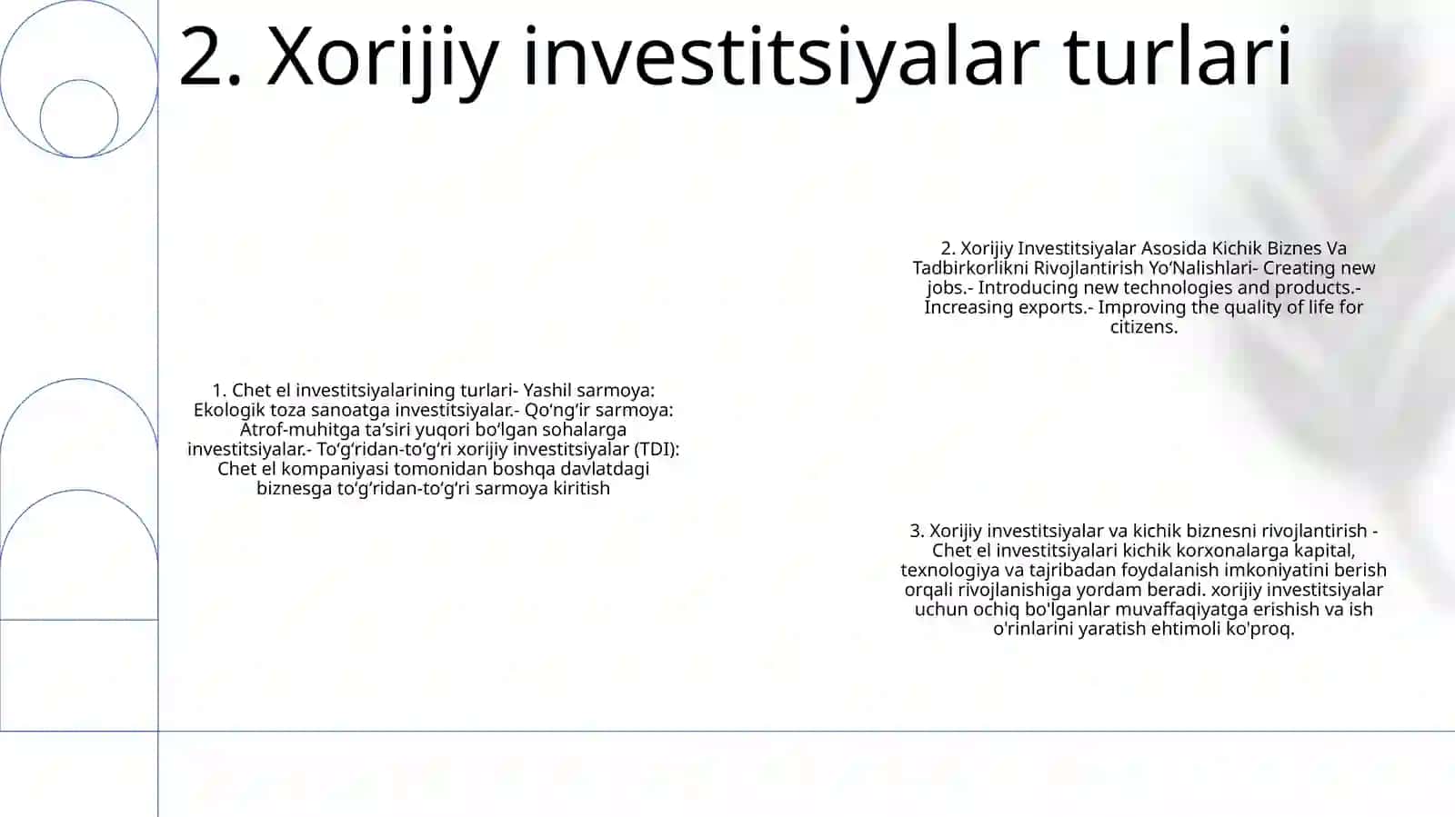 Kichik Biznes Va Tadbirkorlikni Rivojlantirish Yo‘Nalishlari 3