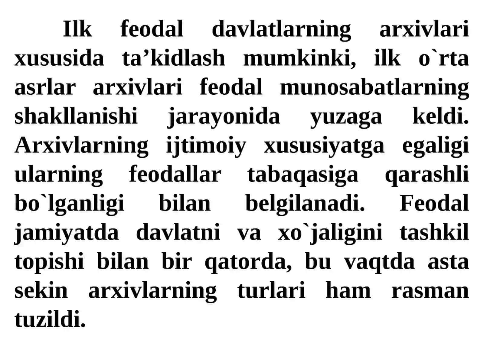 13-mavzu: Ilk o`rta asrlarda G’arbiy Yevropada arxiv ishi 3
