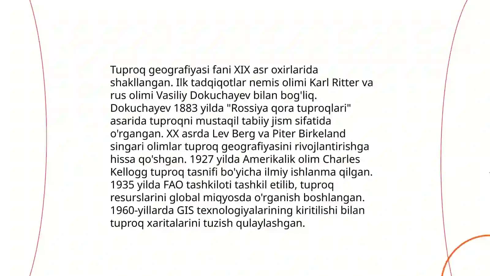 Tuproqlar Geografiyasi Fanining Rivojlanishi 3