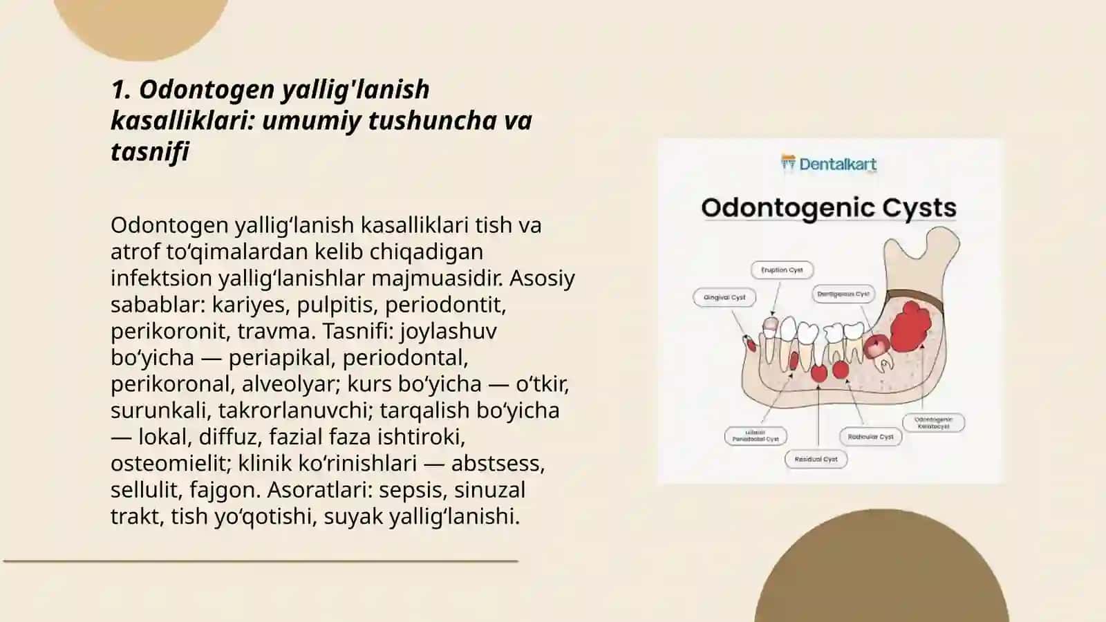 Odontogen yalliglanish kasalliklari 3