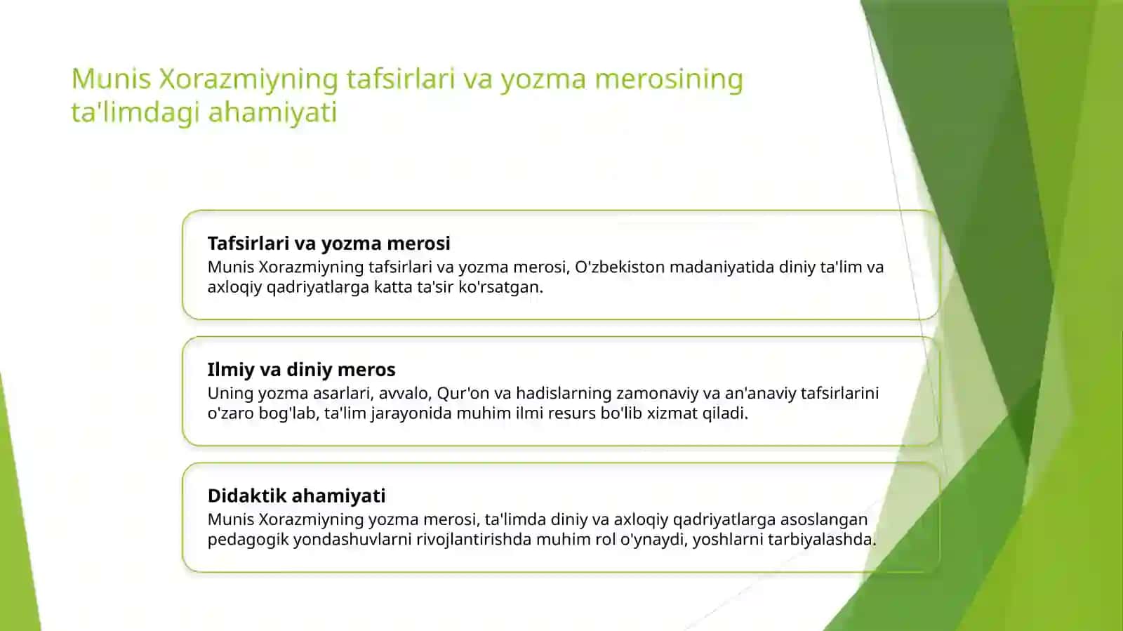 Munis Xorazmiyning Savodi Ta'lim asarining didaktik ahamiyati 3