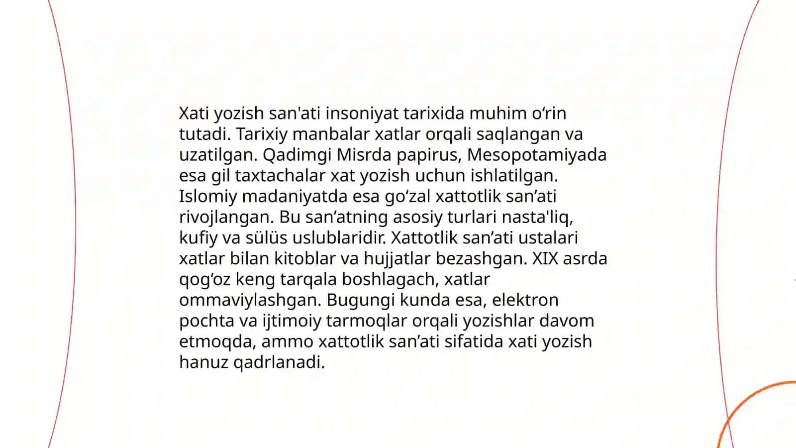 Xati yozish san'ati 3