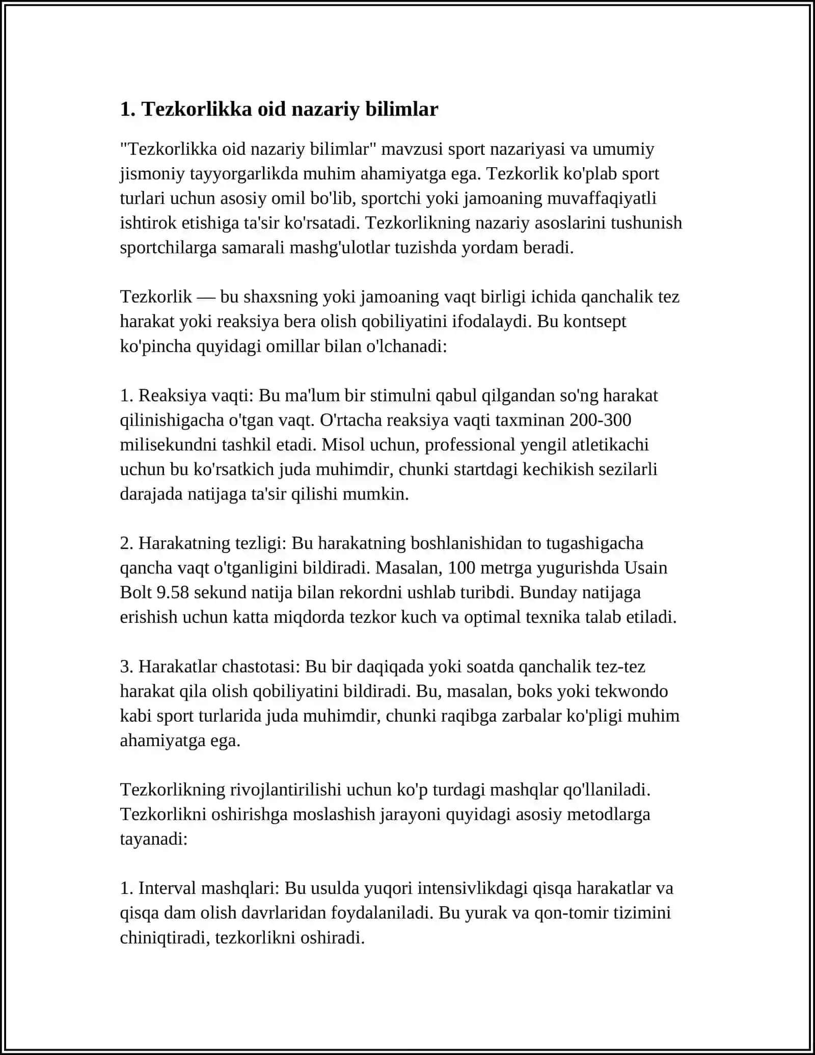 TEZKORLIK SIFATLARINI RIVOJLANTIRISHDA QO’LLANILUVCHI USULLAR 3