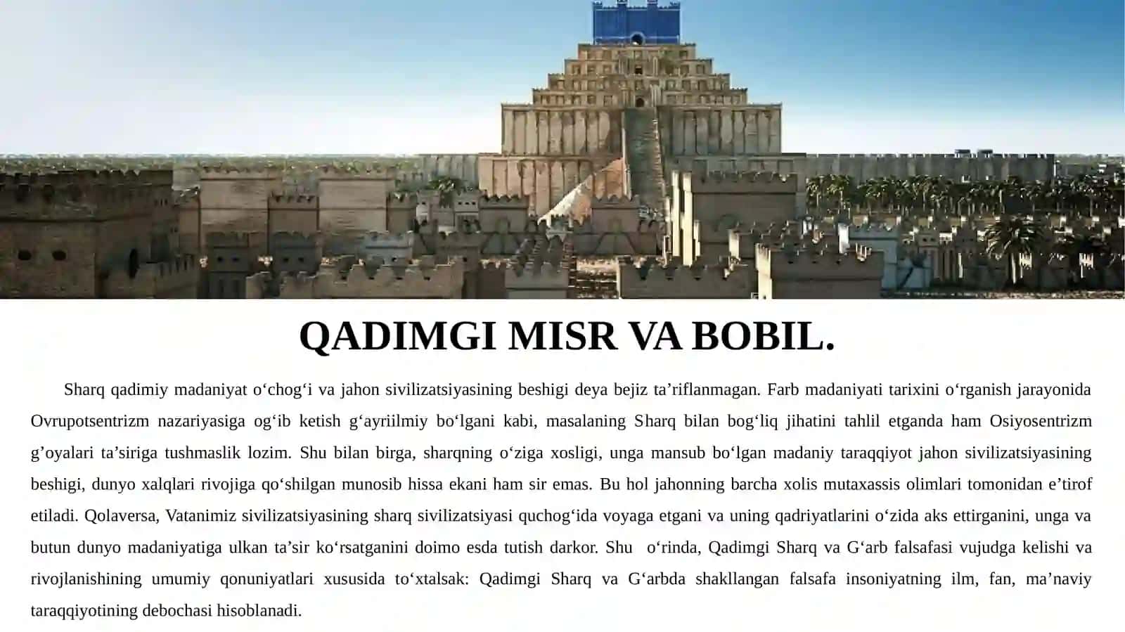 Falsafaning Mohiyatiga oid Sharq va G'arb Muta fakkirlari Ta'riflash 3