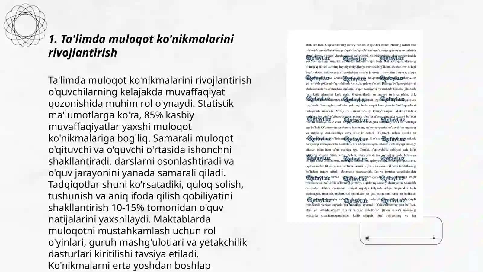 O'quvchilarning til ko'nikmalarini shakllantirish usullari 3
