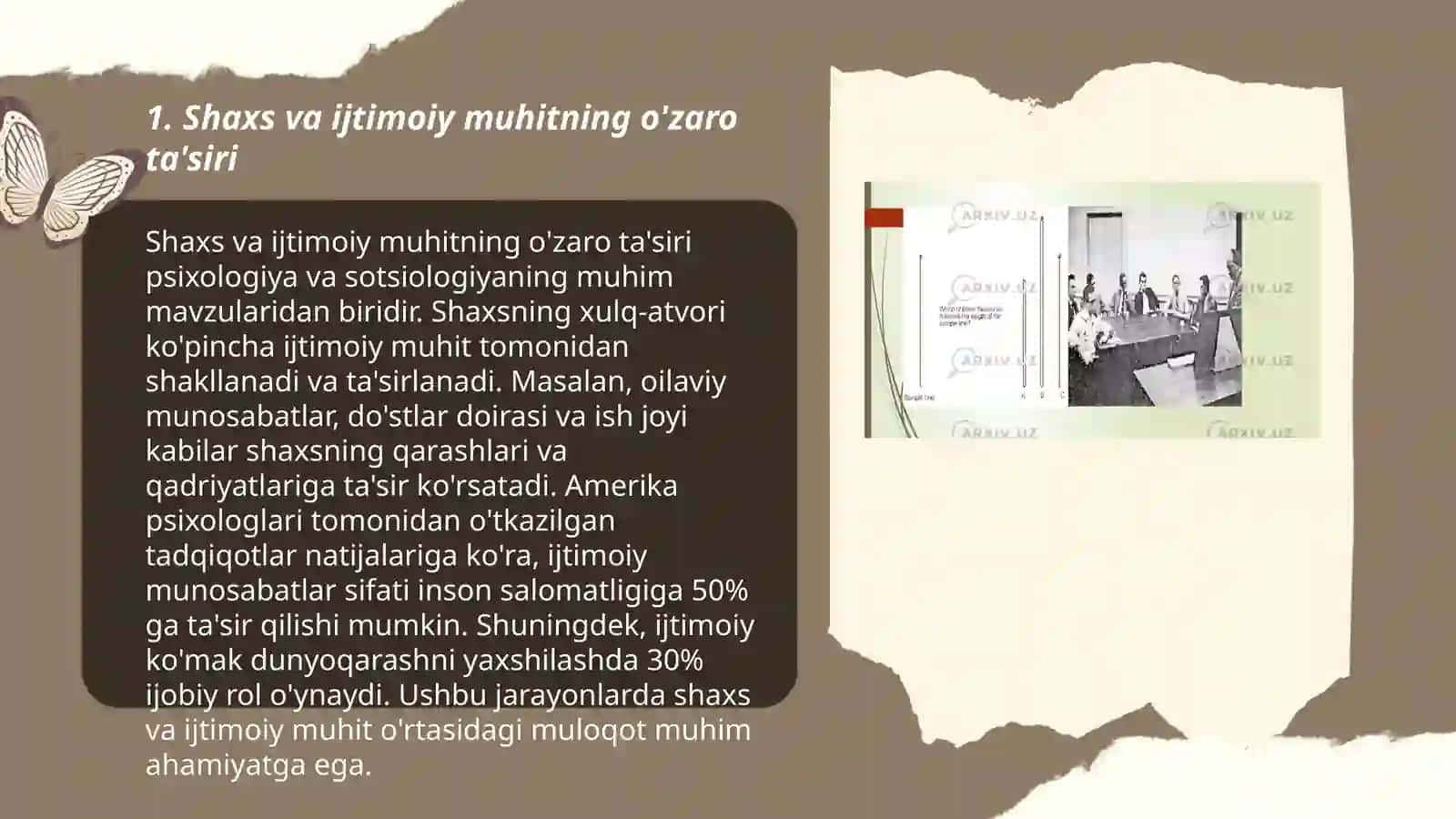 Shaxs ijtimoiy psixologiyasi, boshqaruv psixologiyasi 3