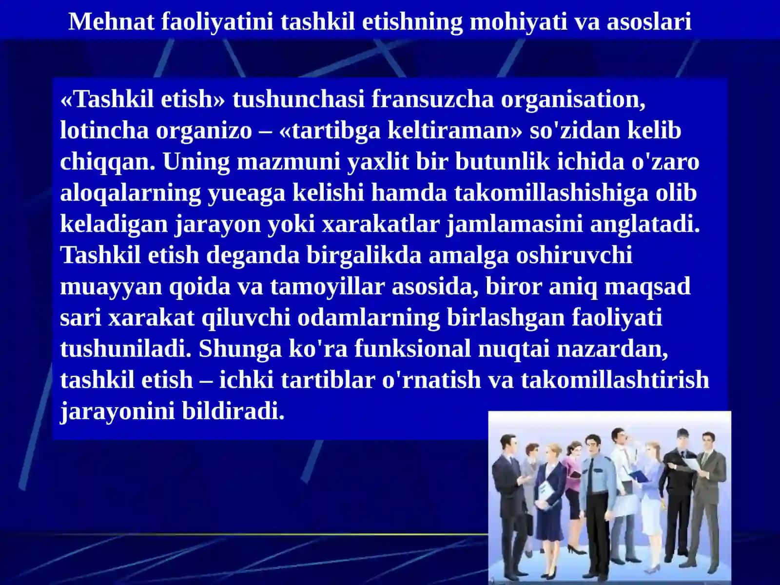 Mehnatni ilmiy tashkil etishning ahamiyati 3