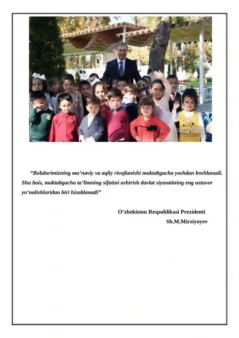 MAKTABGACHA TA’LIM TASHKILOTLARI DIREKTOR VA MUTAXASSISLARINI QAYTA TAYYORLASH VA ULARNING MALAKASINI OSHIRISH INSTITUTI 3