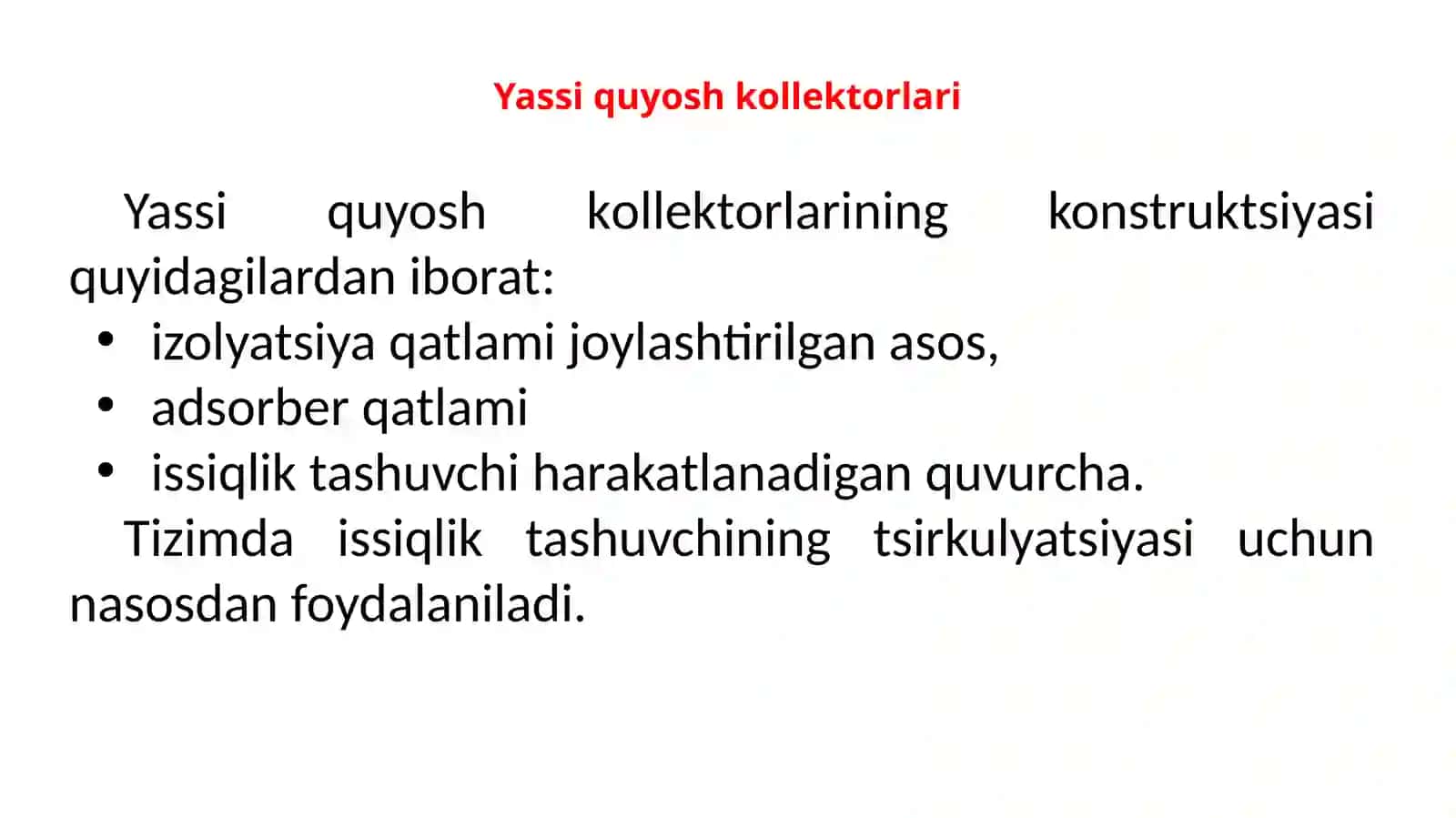 Yassi quyosh kоllеktоrlаri 3