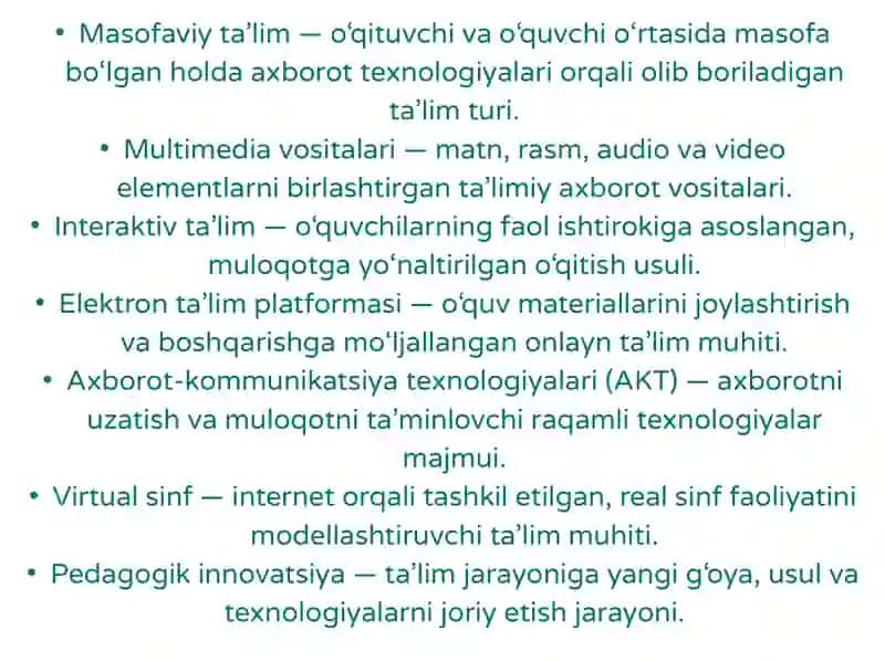 PEDAGOGIK MAHORAT FANIDAN TAYYORLAGAN MUSTAQIL TAʼLIMI 3