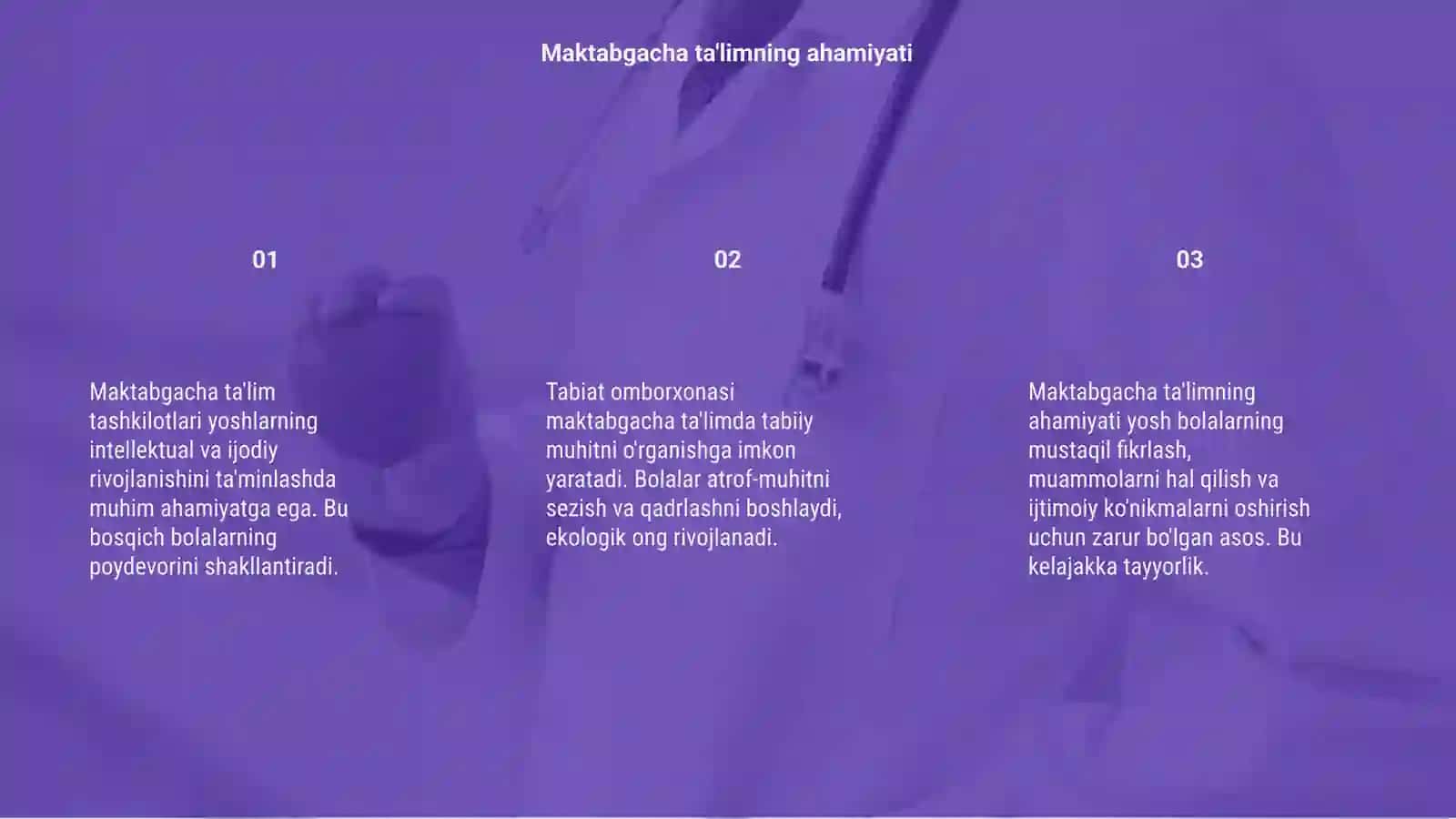 Maktabgacha taʼlim tashkilotlari uchun tabiat omborxonasi 3