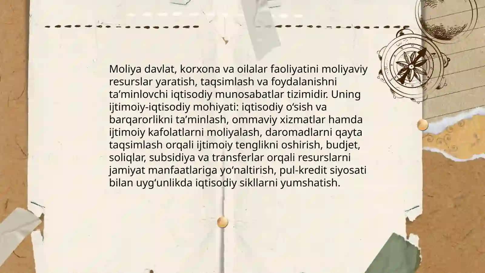 Moliyaning ijtimoiy-iqtisodiy mohiyati va funksiyalari 3