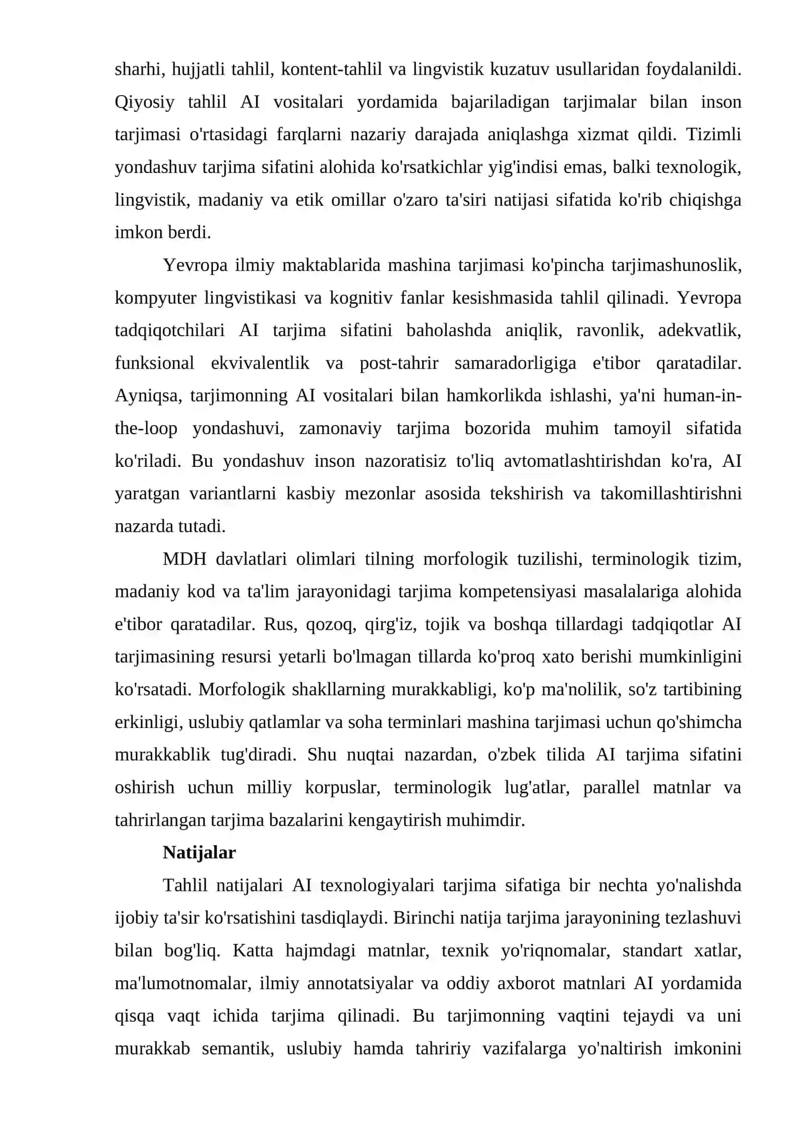 AI TEXNOLOGIYALARINING TARJIMA SIFATIGA TA'SIRI 3