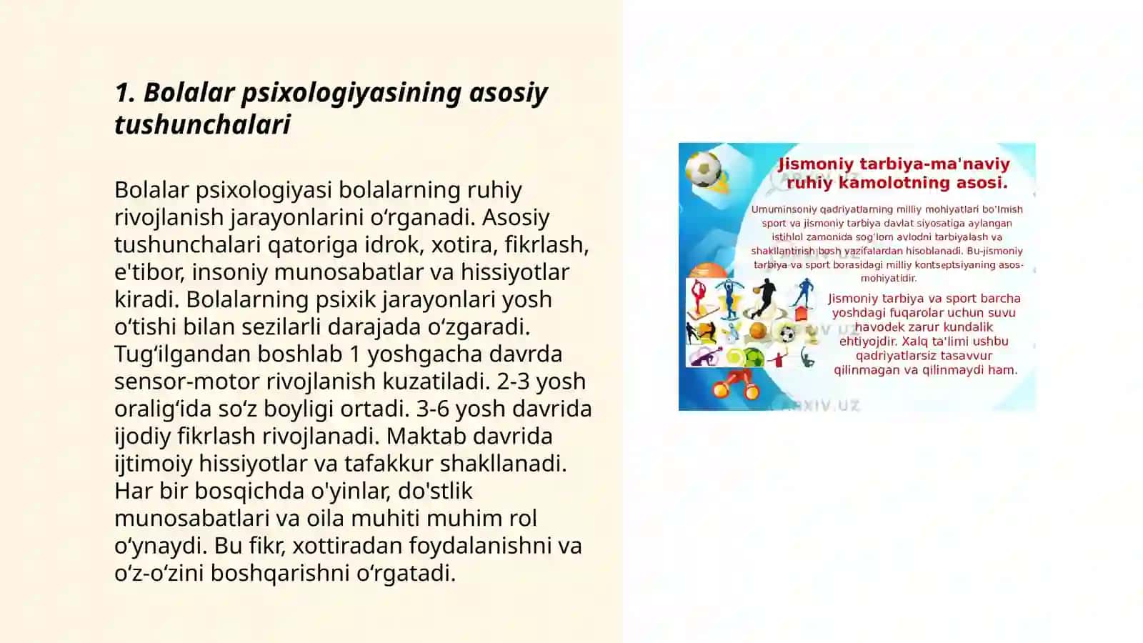 Bolalar psixalogiyasi va psixodiagnostikasi fanining asosiy tamoyillari va tushunchalari 3