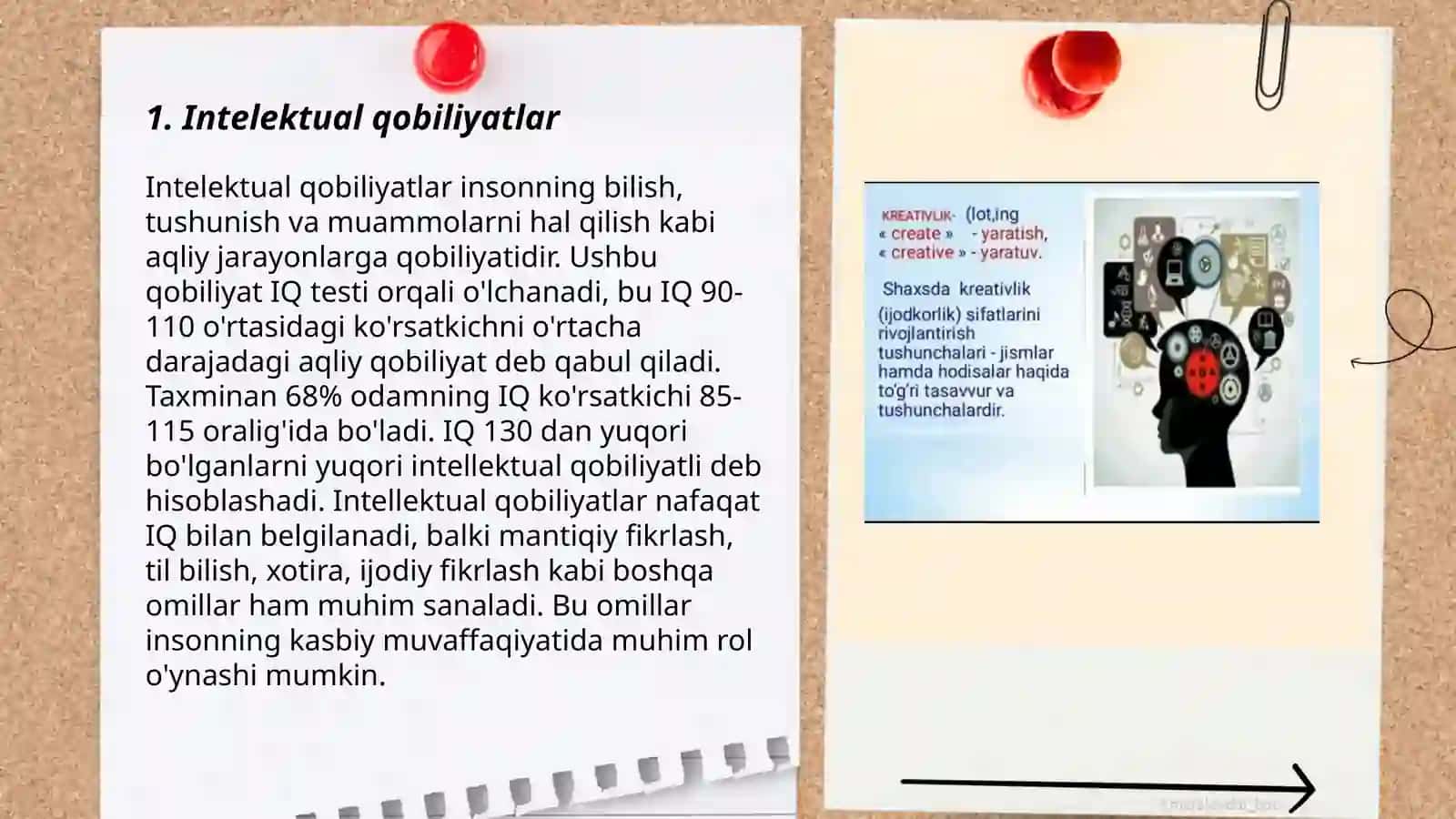 Intelekt va kreativlik nazariyalari 3