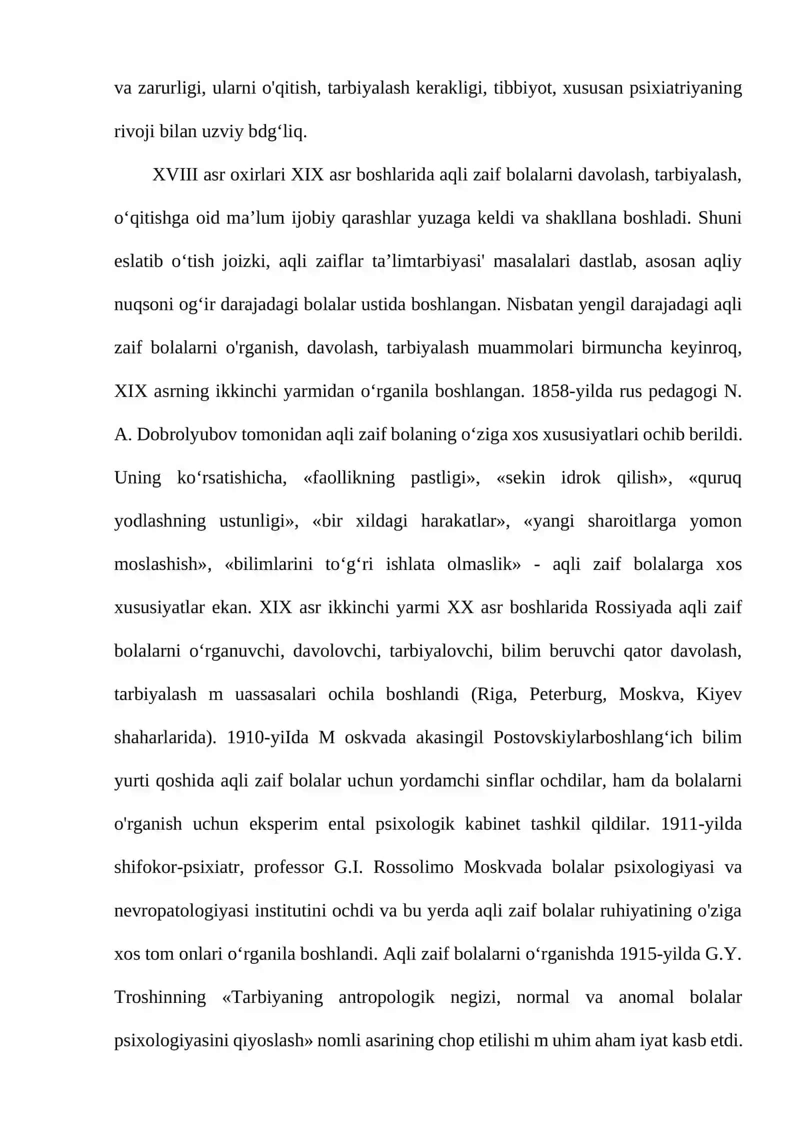 Maktabgacha oligofrenopsixologiya kursi metodlari va tamoyillari 3