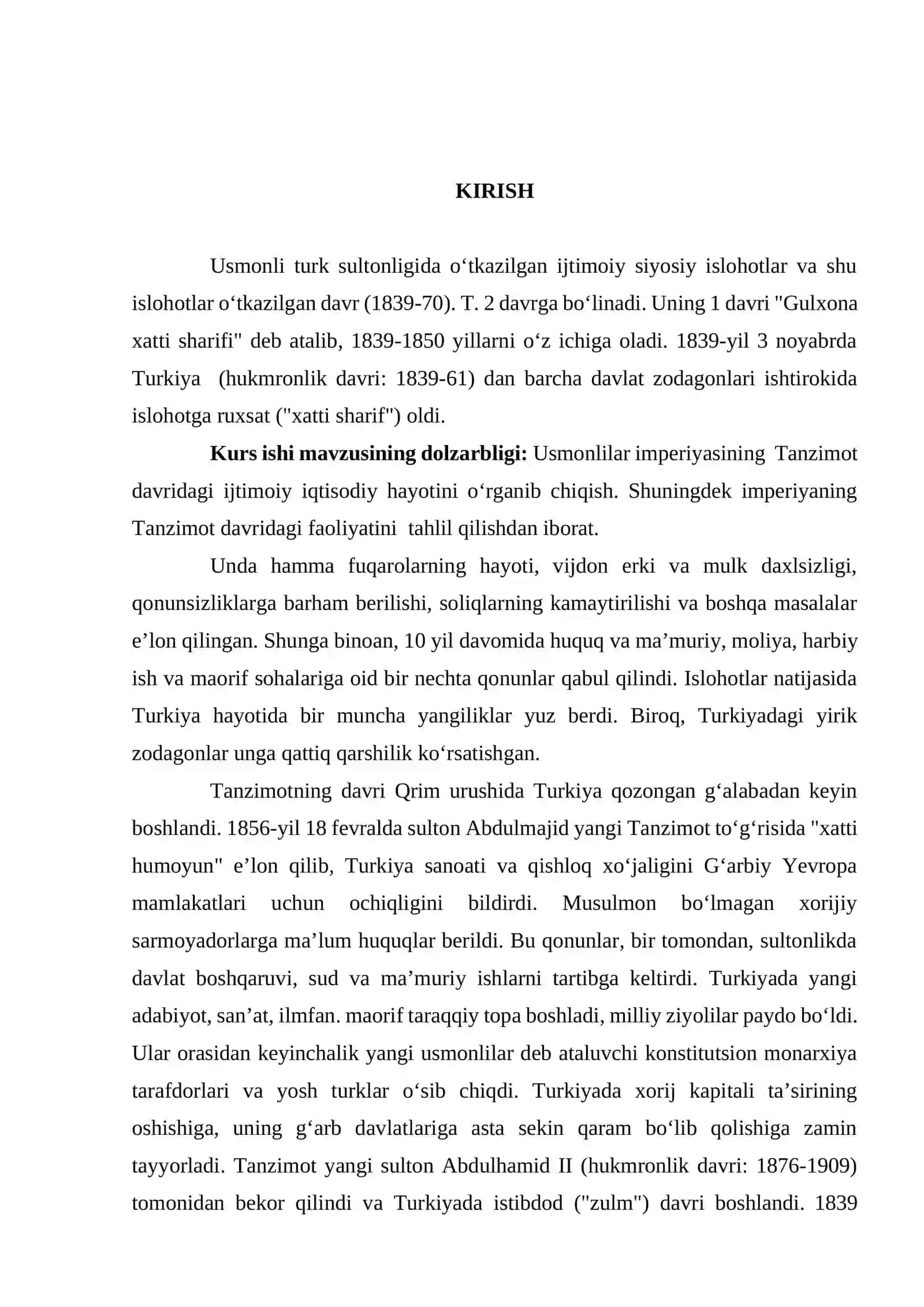 USMONLILAR IMPERIYASI TANZIMOT DAVRIDA 3