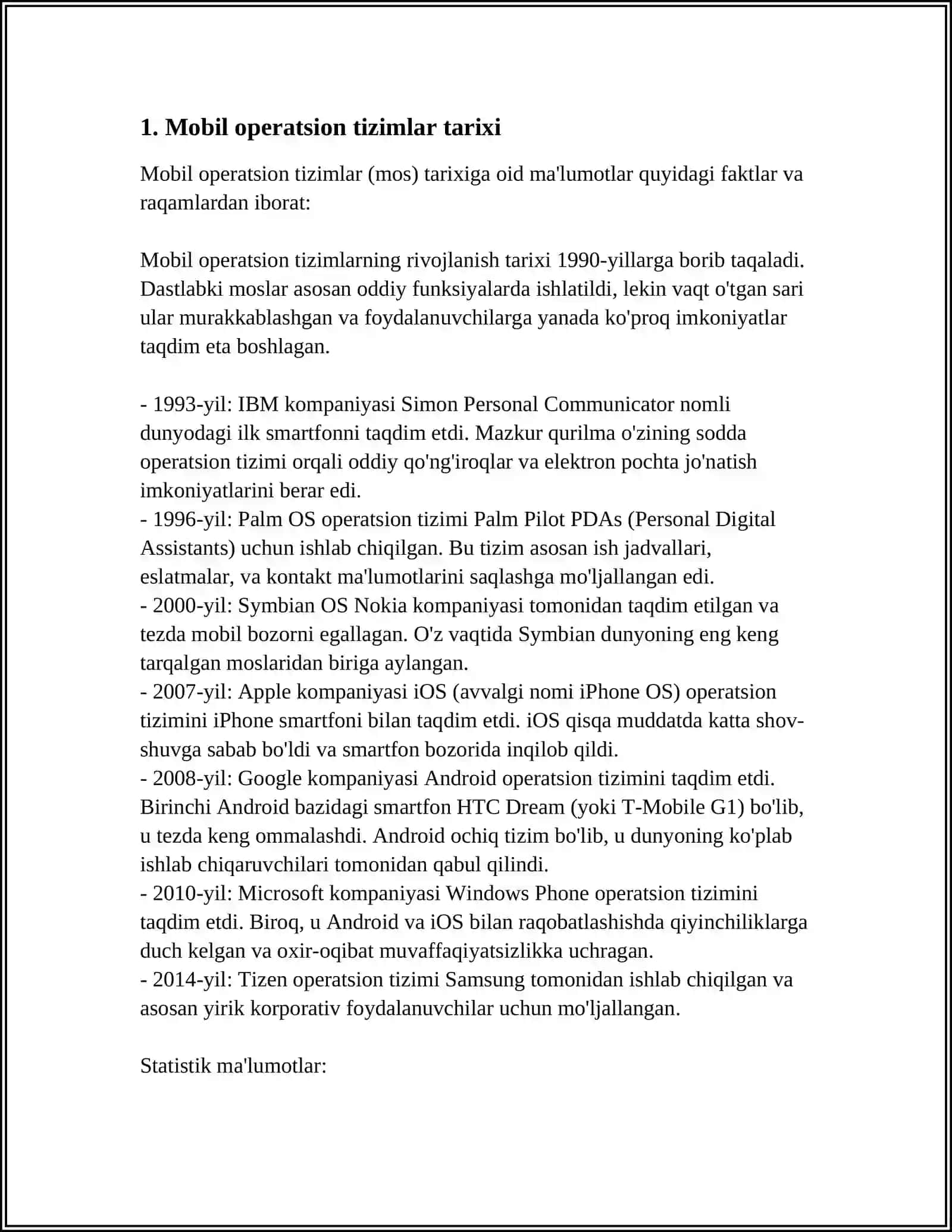 MOBIL QURILMALARNING OPERATSION TIZIMLARI 3