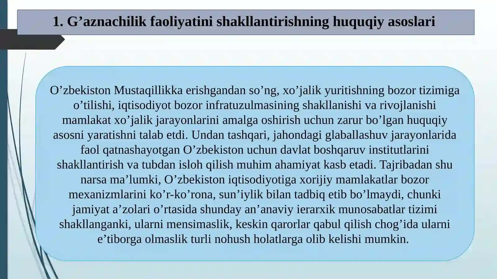 G’AZNACHILIK FAOLIYATINING TASHKILIY-HUQUQIY ASOSLARI 3