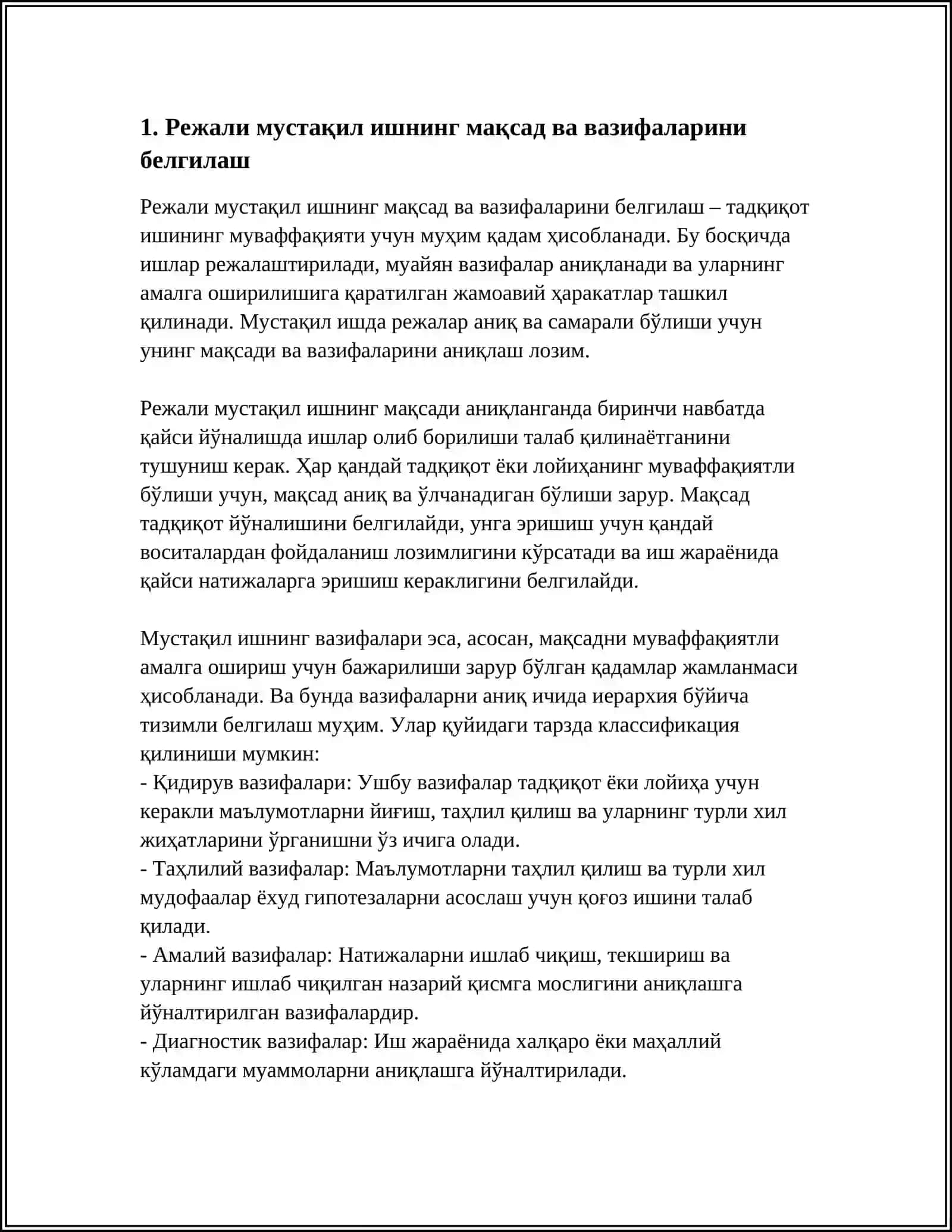 Режали мустақил иш тайорлаб бир 3