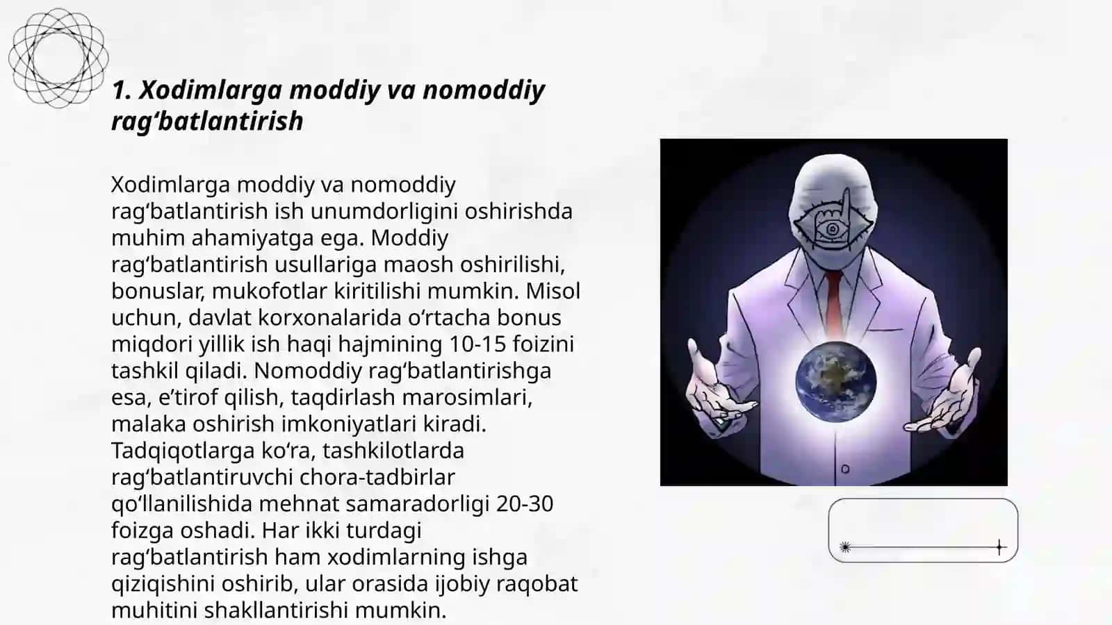 Xodimlarni ragʻbatlantirish va ushlab turish 3