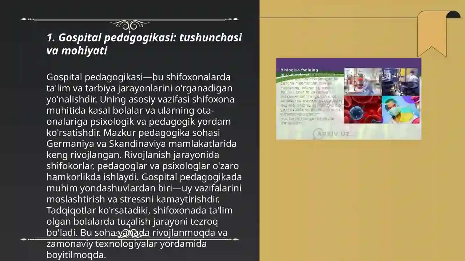 Gospital pedagogikasi 3