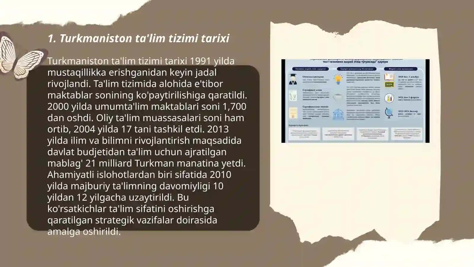 Turkmaniston ta'lim tizimi tarixi 3