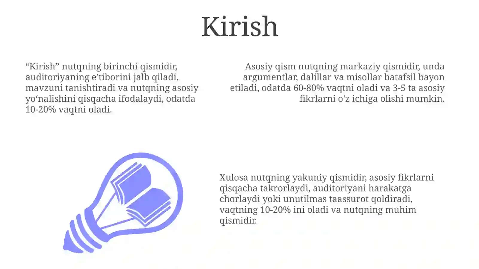 Nutqni strukturaviy rejalashtirish (kirish asosiy qism hulosa) 3